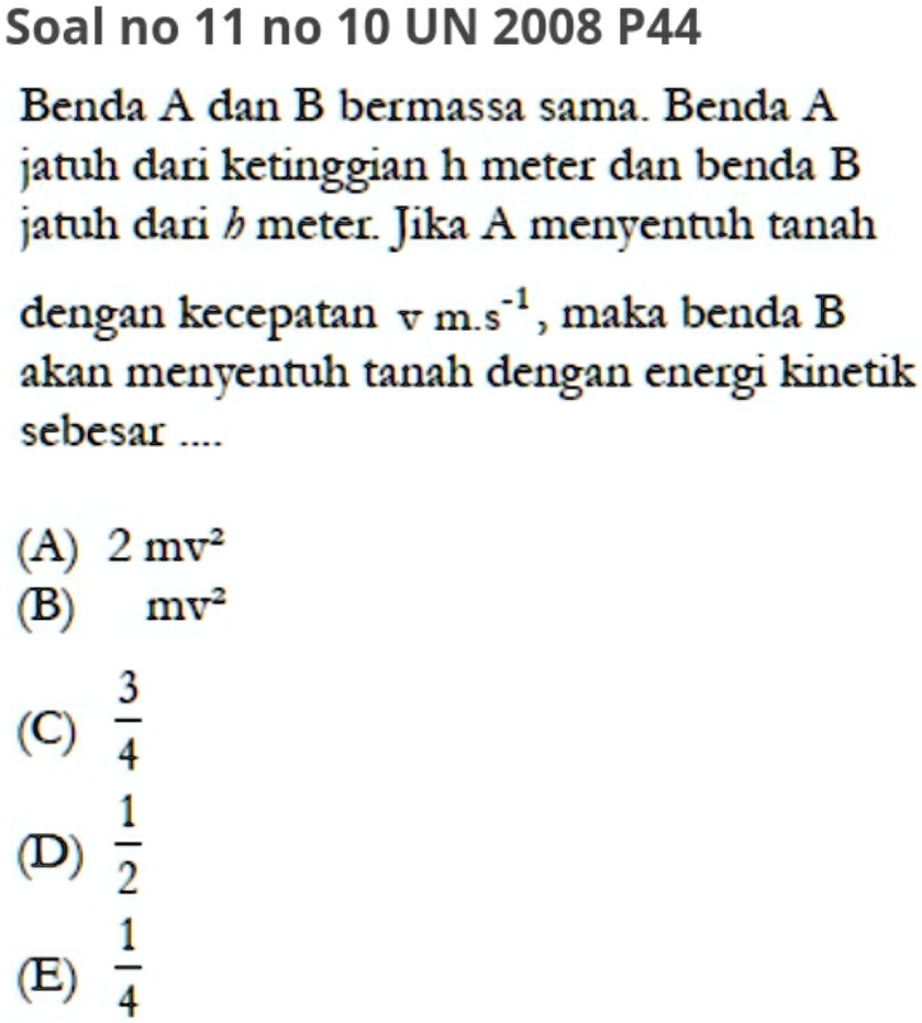 SOLVED: Bantuin Jawab Soalnya Serta Caranya Soal No 11 No 10 UN 2008 ...