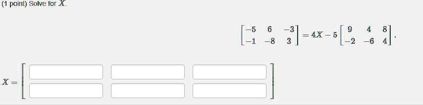 point solve for  5 3 4x 5 9 1 8 4 48793