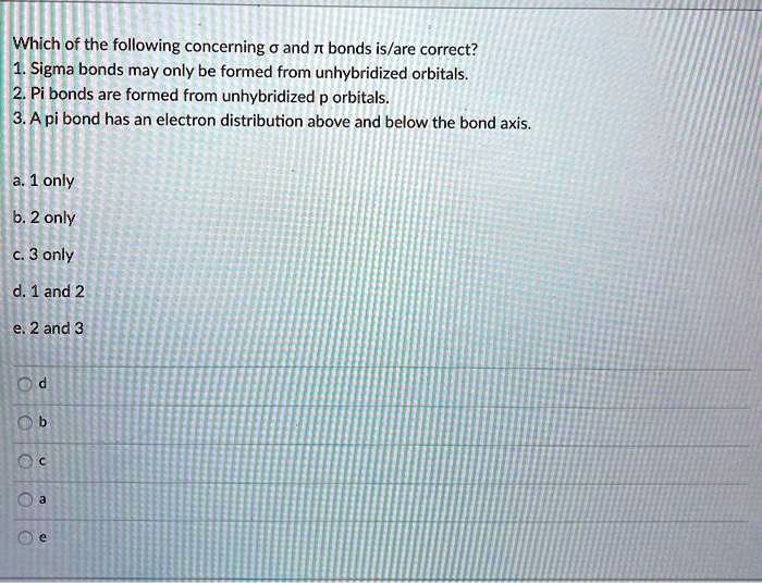 Which Of The Following Are Correct Regarding Bonds