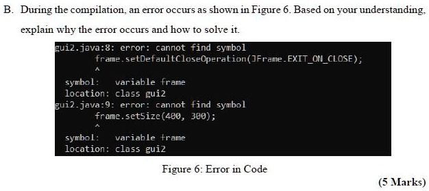 SOLVED: Hi, can you help me with this? During the compilation, an error ...