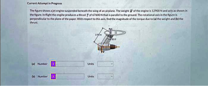 SOLVED: Texts: Current Attempt in Progress The figure shows a jet ...