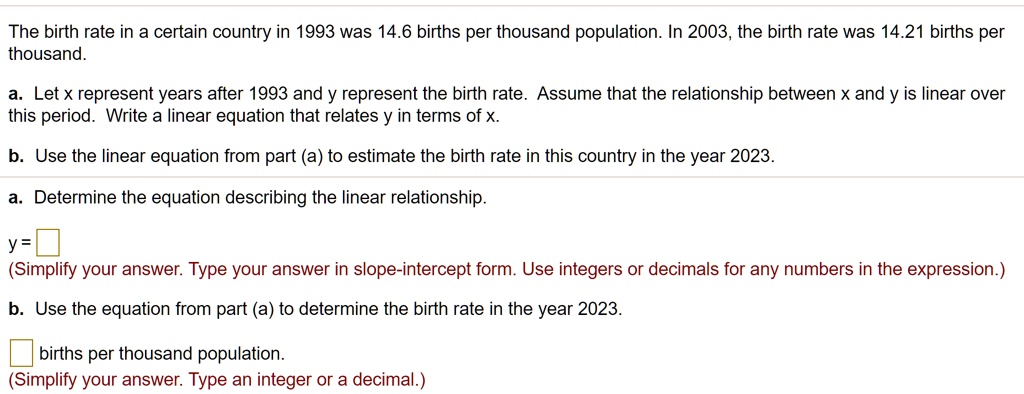 solved-the-birth-rate-in-a-certain-country-in-1993-was-14-6-births-per