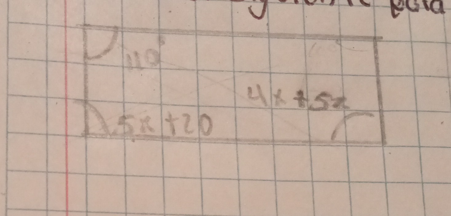 O 140^5 5 x+20 4 x+5 x