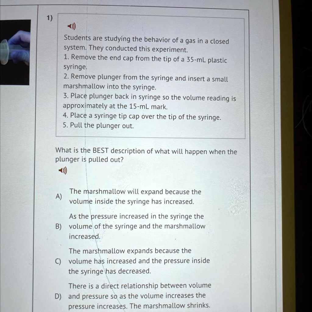 SOLVED 'HELP!!!!!!!!!!!!!!!!!! Students are studying the behavior of a
