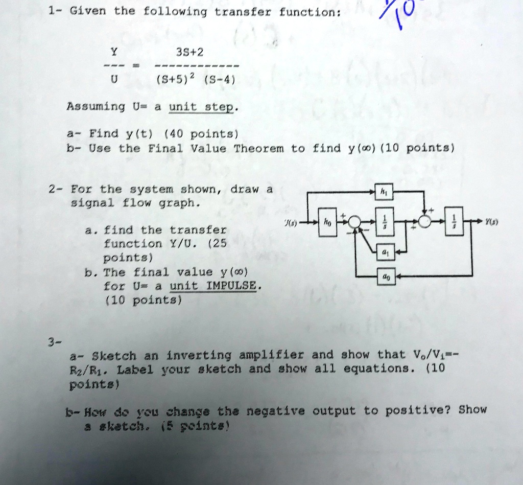 Text How To Solve 1 3 1 Given The Following Transfer Function Y 3S text-how-to-solve-1-3-1-given-the-following-transfer-function-y-3s