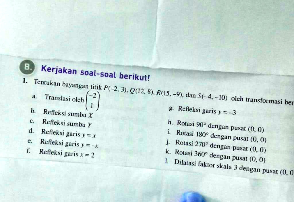 SOLVED: Bantuin Kak Yg A,b,c,d Sja B Kerjakan Soal-soal Berikut ...