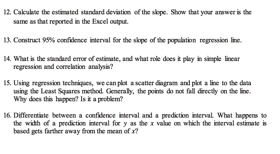 prediction interval multiple regression excel prediction interval multiple regression excel