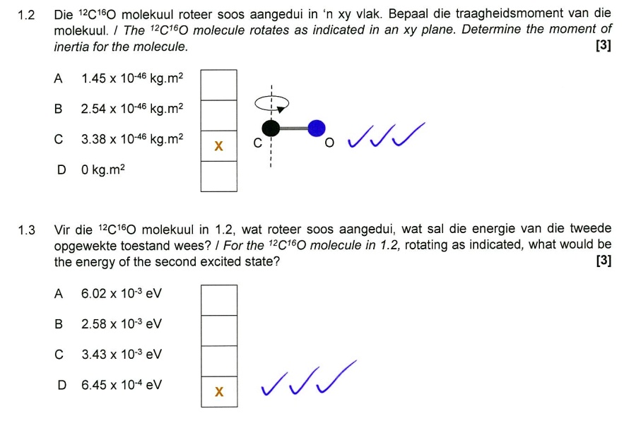 SOLVED: Would you kindly explain to me why in question 1.3 the correct ...