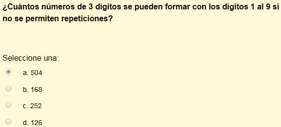 SOLVED: Cuantos números de 3 dígitos se pueden formar con los dígitos 1
