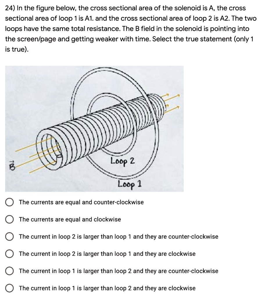 Video Solution: 24) In The Figure Below, The Cross-sectional Area Of 