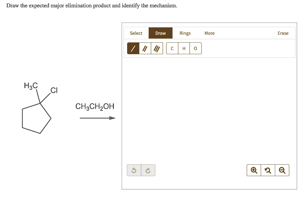 Draw the expected major elimination product and ident… SolvedLib