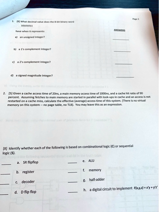 VIDEO solution: Q- AOP ANPAP [G] 10101011 E2 Have when it represents ...