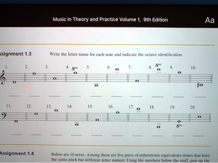 assignment 9.1 music theory