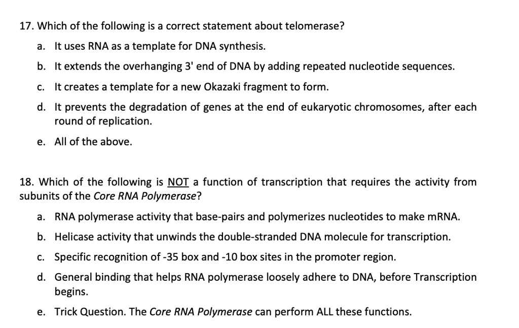 SOLVED 17. Which of the following is a correct statement about