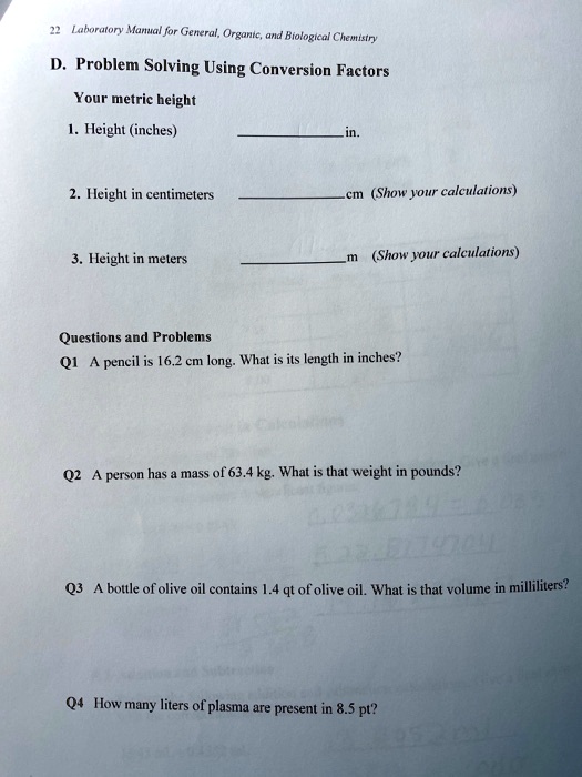 Metric conversion clearance height