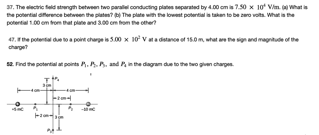 What Is The Electric Potential Difference Between Two Points