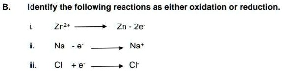 SOLVED: 'Pls answer this question! Identify the following reactions as ...