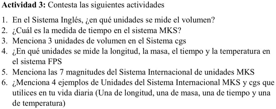 AYUDAAAAAAA ES PARA HOY Actividad 3: Contesta las siguientes