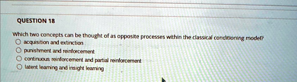 question 18 which two concepts can be thought of as opposite processes ...