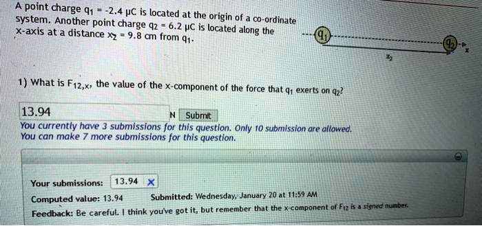 a point charge 24 hc is located at the system another point origin of ...