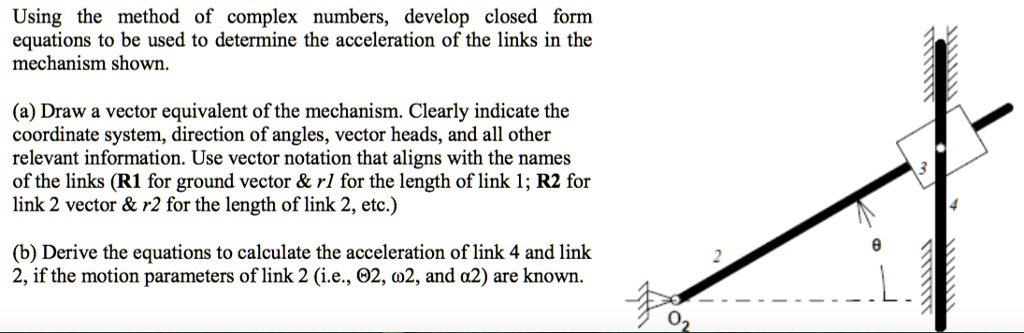 Using the method of complex numbers, develop closed form equations to ...