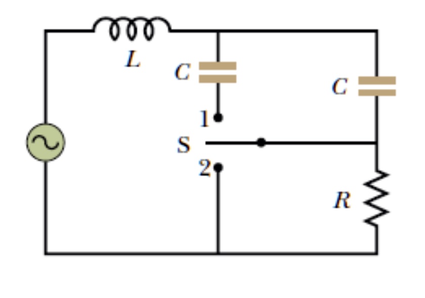 solved-the-ac-circuit-below-has-the-frequency-of-the-power-supply-is