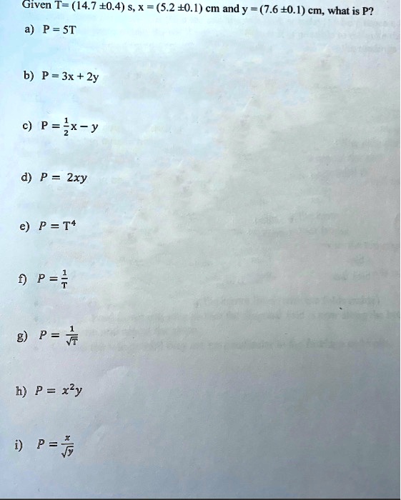 Solved Given T 14 7 0 4 S X 5 2 L0 1 Cm And Y 7 6 0 1 Cm What Is P P St P 3x 2y P Ix Y P Zxy P T 0 P P H P Xly 1 P