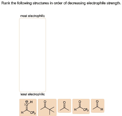 SOLVED: ' Rank the following structures in order of decreasing ...