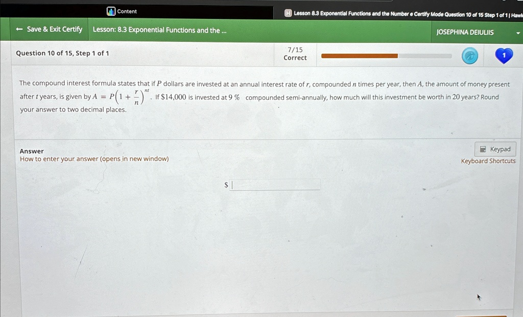The compound interest formula states that if P dollars are invested at an annual interest rate of r, compounded n times per year, then A, the amount of money present after t years, is given by A = P(1 + (r)/(n))^nt. If 14,000 is invested at 9% compounded semi-annually, how much will this investment be worth in 20 years? Round your answer to two decimal places.