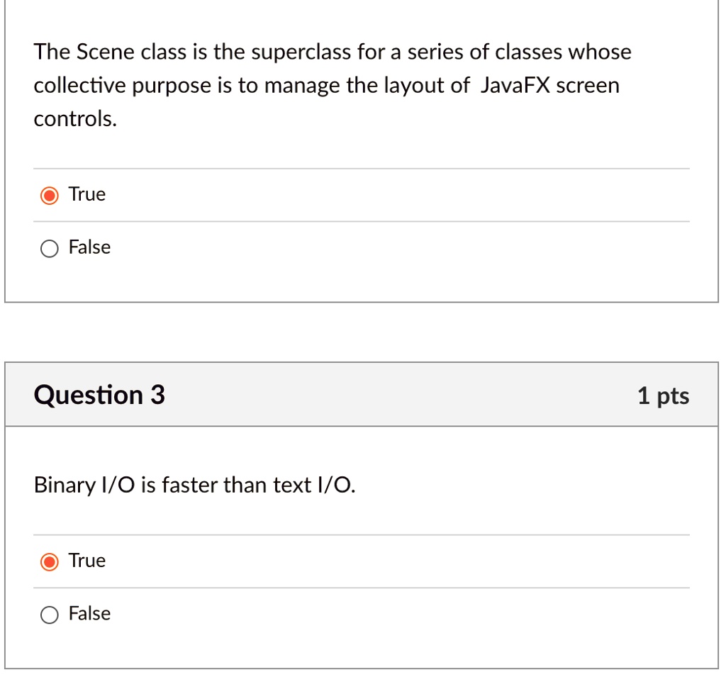 VIDEO solution: The Scene class is the superclass for a series of ...