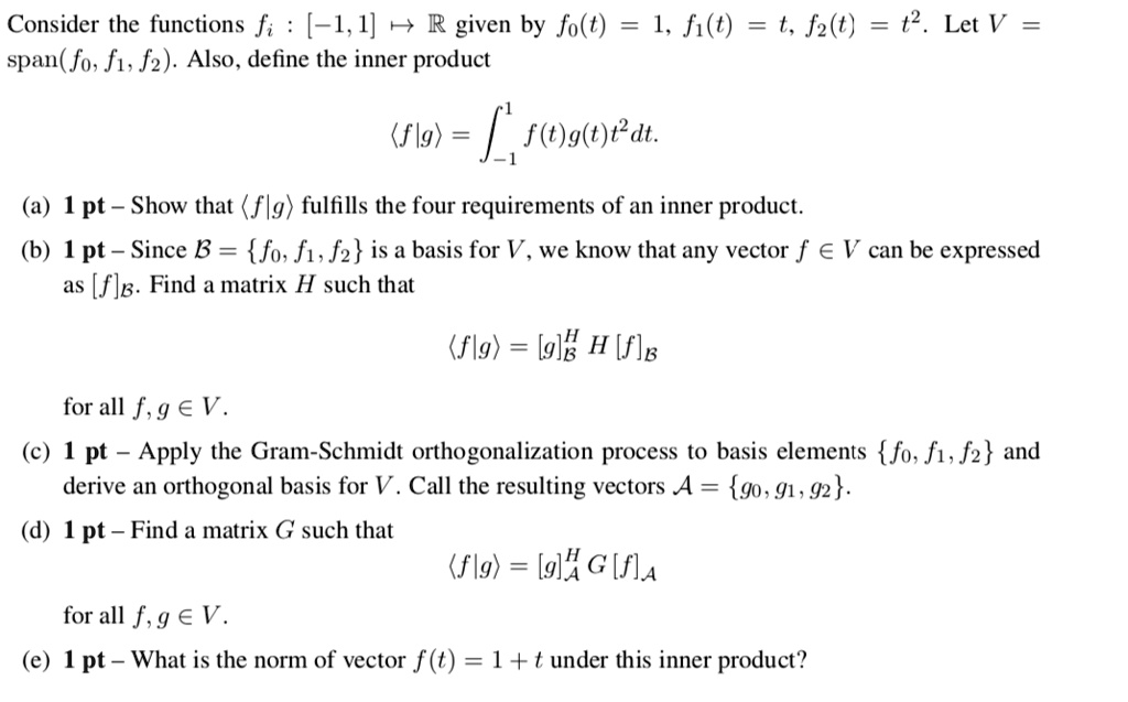 Solved 9. Given functions f1,f2,g1,g2 such that