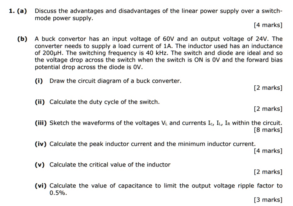 VIDEO solution (a) Discuss the advantages and disadvantages of the