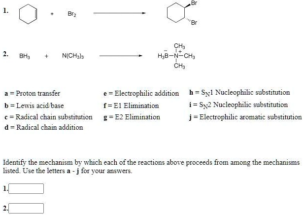 SOLVED:CH; HaB- Nt CHg CH3 BH; N(CHsh A = Proton Transfer E ...