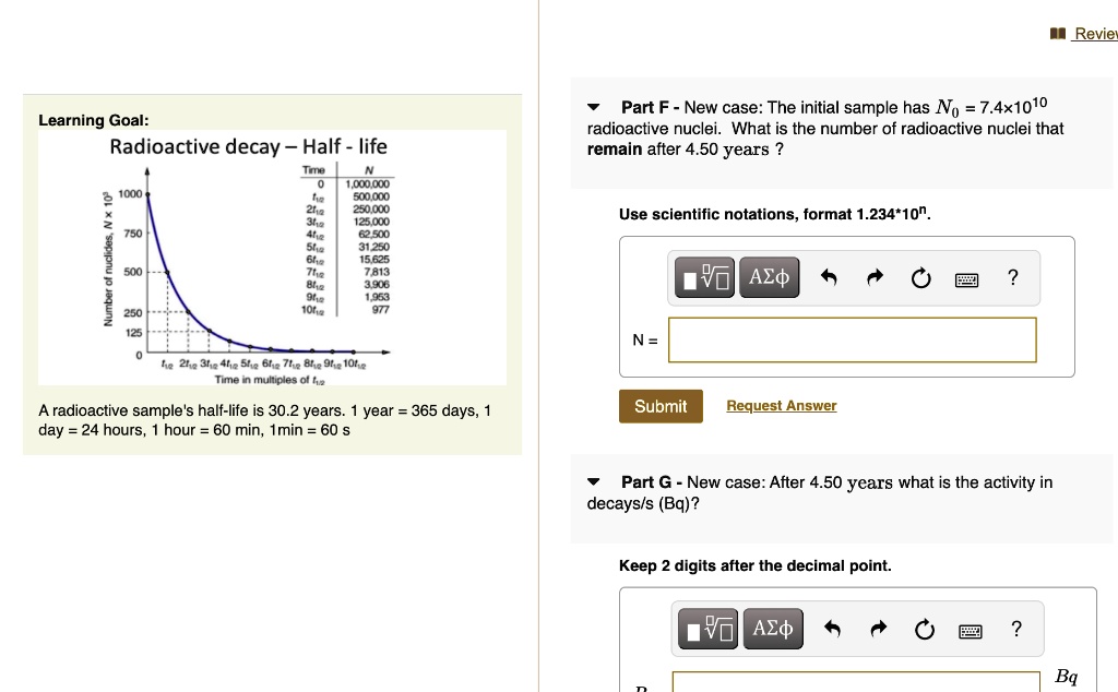 SOLVED: II Revie Part F - New case: The initial sample has No = 7 ...