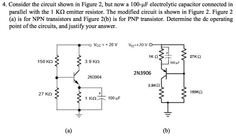 SOLVED 4. Consider the circuit shown in Figure 2, but now a 100uF