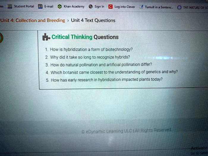 SOLVED TMl Student Portal M Email Khan Academy Sign In Log into