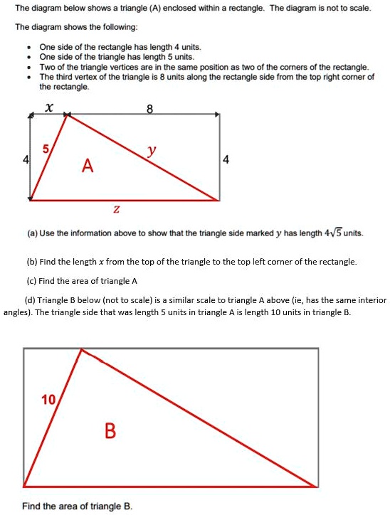 Solved: The Diagram Below Shows Triangle (a) Enclosed Within A 