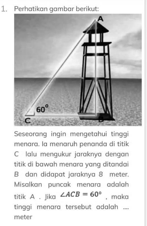 SOLVED: Coba Kalian Jawab..... Ini**(Terlampir) 1 Perhatikan Gambar ...