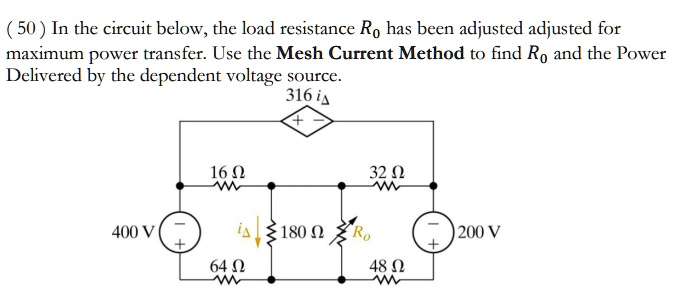 SOLVED: OPEN CIRCUIT CASE - Draw a Diagram; Identify Variables; Solve ...