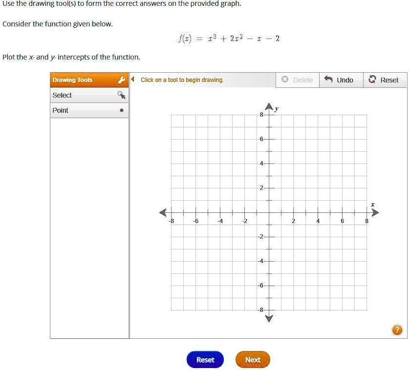 SOLVED: Please help! 50 points. Use the drawing tools to plot the ...