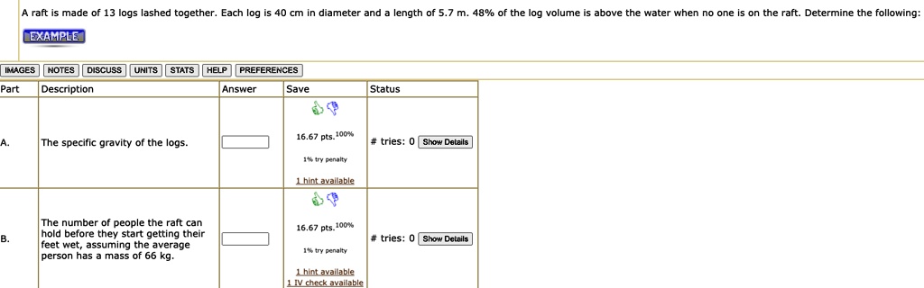raft made of 13 ogs lashed together each 409 diameter and length of 57 ...