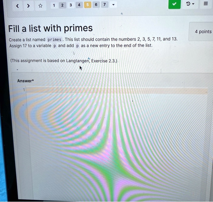 SOLVED: Consider the following list. Fibonacci = (1, 1, 2, 3, 5) Fill a ...