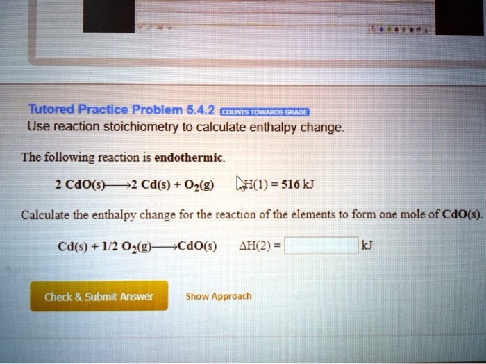 Enthalpy Of Reaction Practice Problems