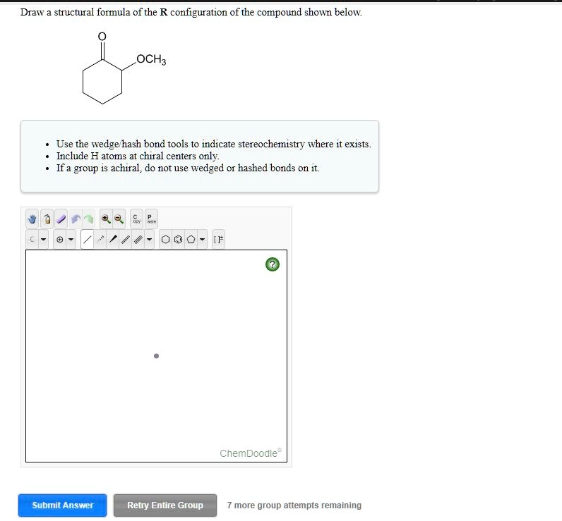 Draw structural formula of the R configuration of the… - SolvedLib