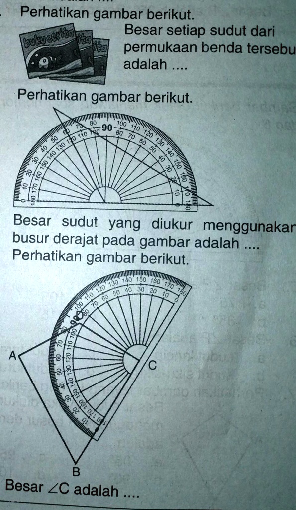 SOLVED: 2. Perhatikan Gambar Berikut.Besar Setiap Sudut Daripermukaan ...