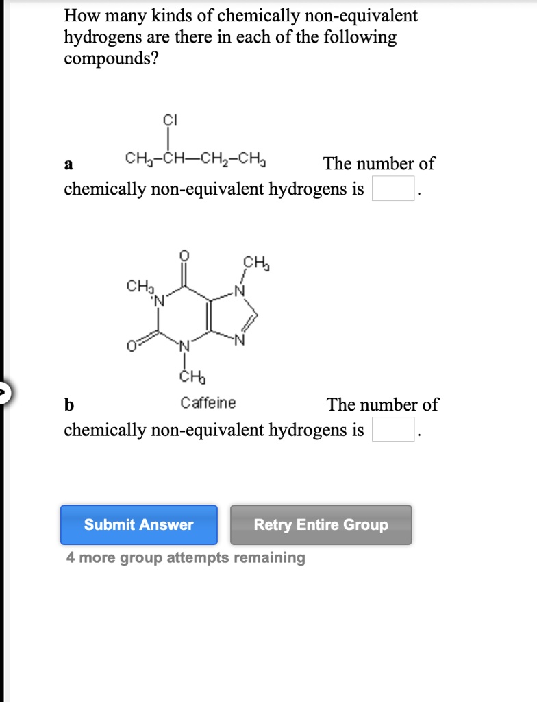 solved-how-many-kinds-of-chemically-non-equivalent-hydrogens-are-there