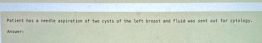 SOLVED: 'What is the cpt code for this procedure Patient has a needle