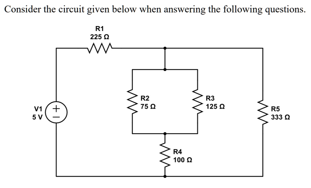 SOLVED 1. Calculate the voltage drop across resistor R1. 2. Calculate