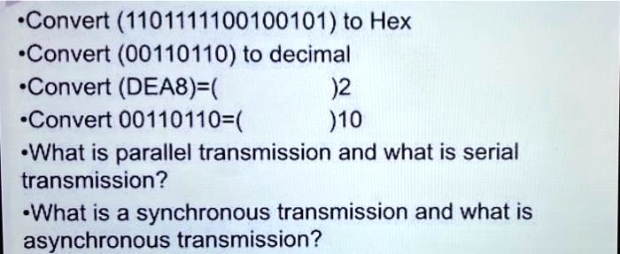 solved-convert-1101111100100101-to-hex-convert-00110110-to