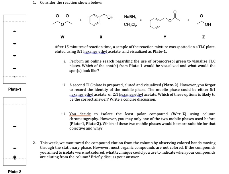 SOLVED Consider the reaction shown below OH NaBH4 CH2Cl2 OH After 15